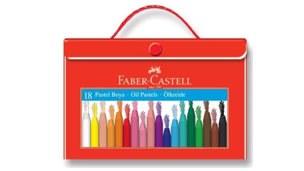 Faber-CastellFaber Castell 18 Renk Çantalı Pastel Boya