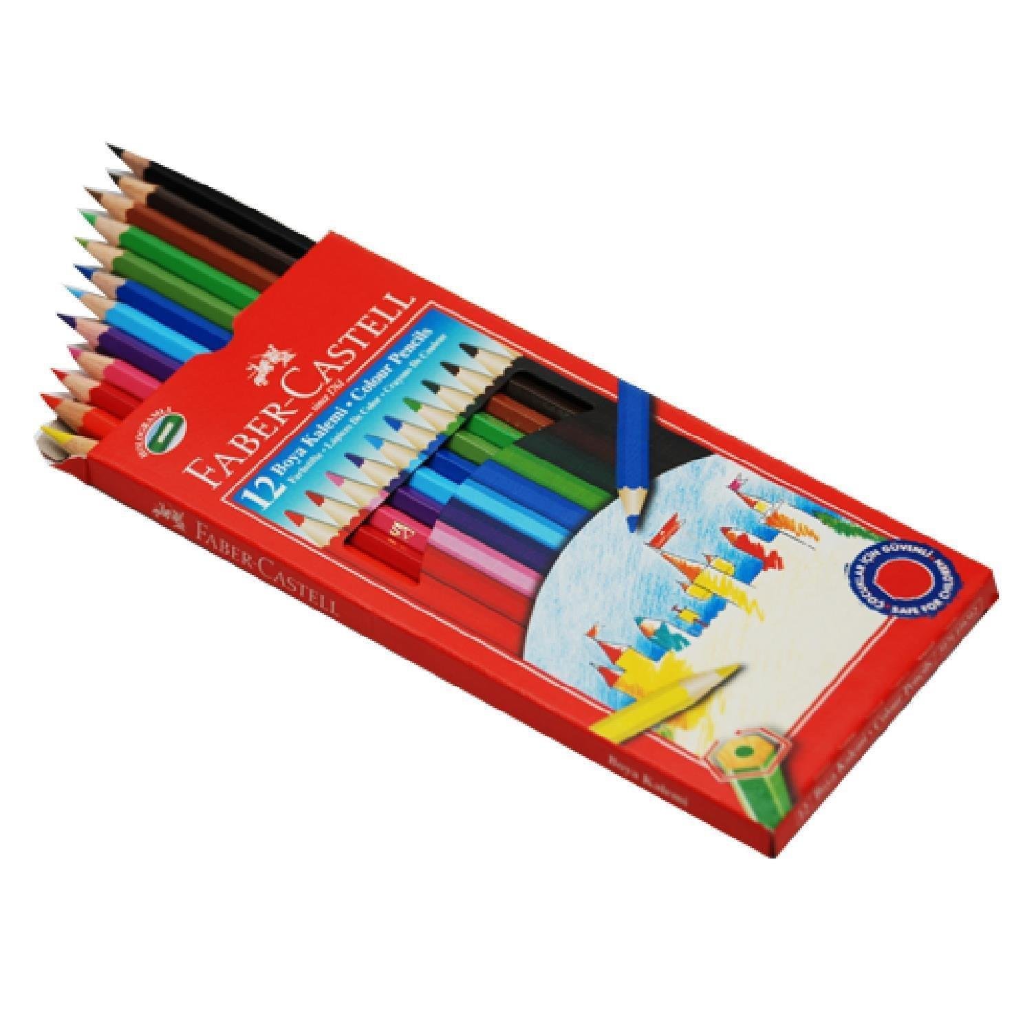 Faber-CastellFaber-Castell 4'lü Boya Seti (12'li Kuru-Sulu-Pastel-Keçeli Boya)