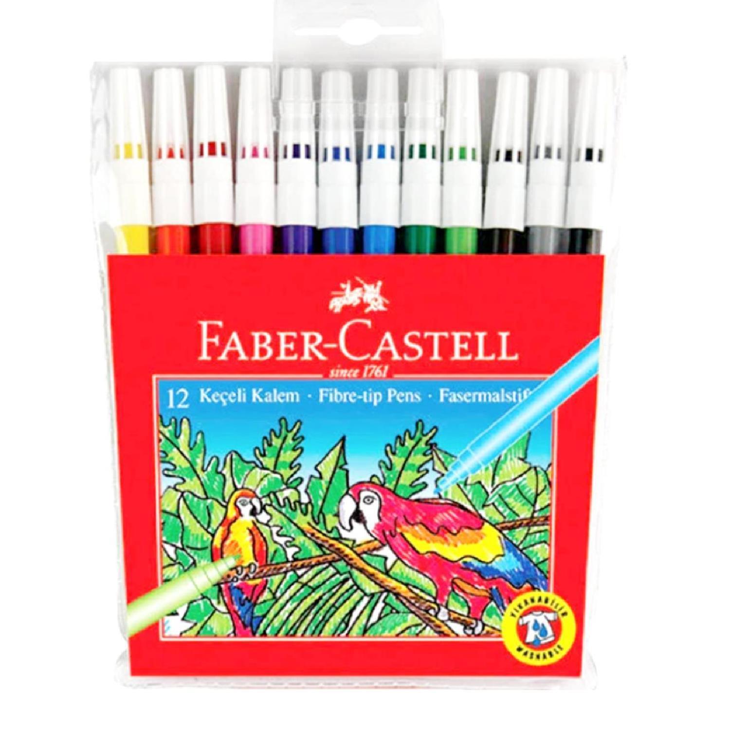 Faber-CastellFaber-Castell 4'lü Boya Seti (12'li Kuru-Sulu-Pastel-Keçeli Boya)