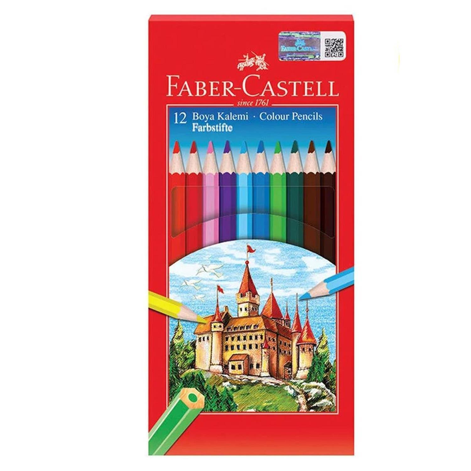 Faber-CastellFaber-Castell 4'lü Boya Seti (12'li Kuru-Sulu-Pastel-Keçeli Boya)