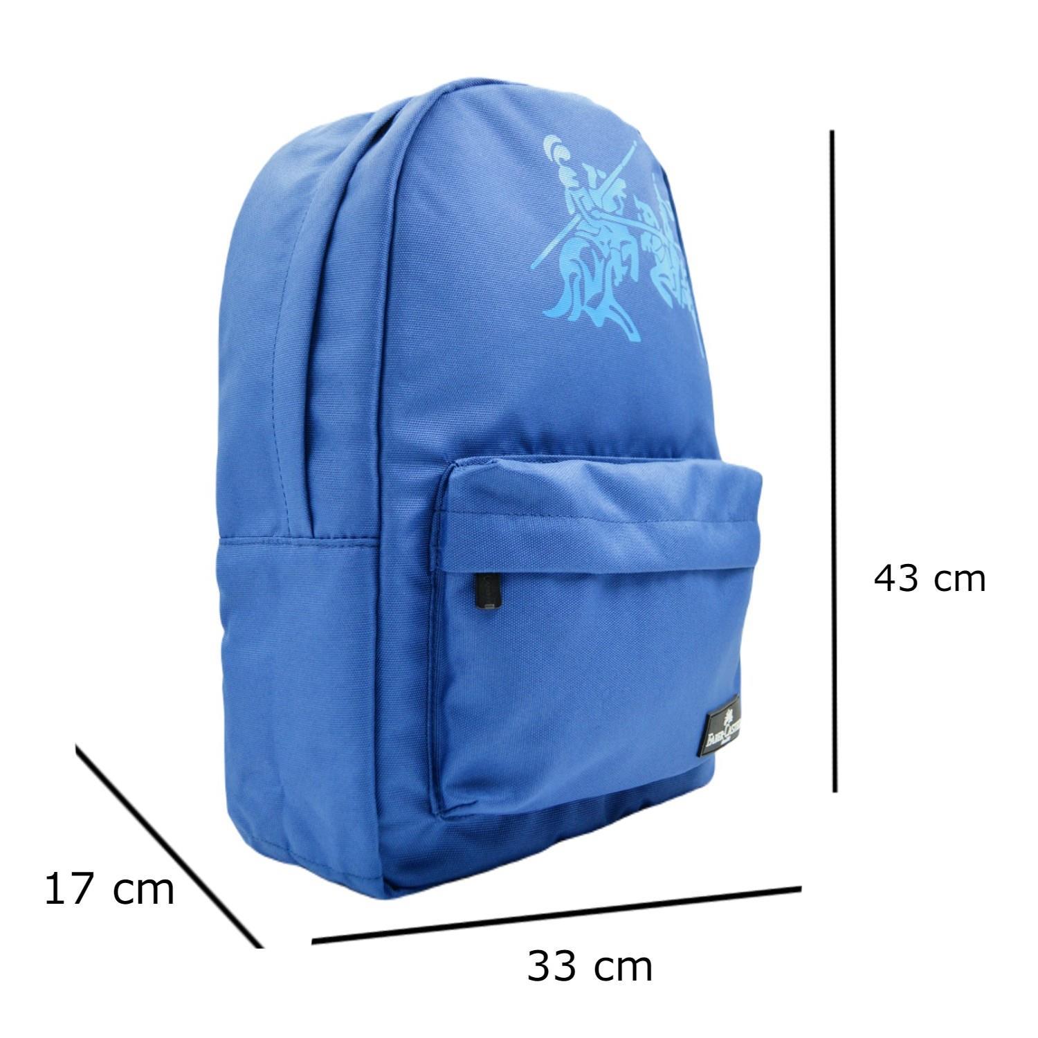 Faber-CastellFaber-Castell Basic 2 Bölmeli Okul Sırt Çantası (23-1) Lacivert