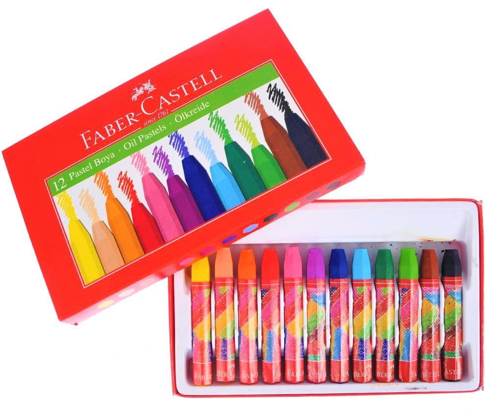 Faber-CastellFaber Castell Pastel Boya Karton Kutu 12 Renk