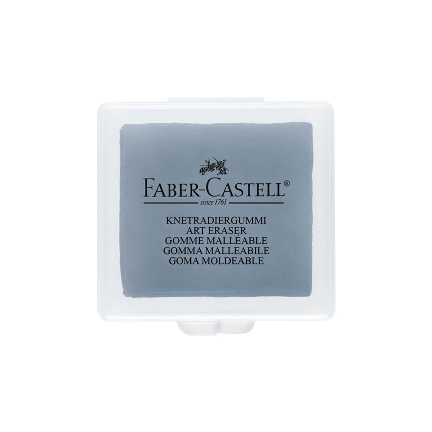 Faber-CastellFaber Castell Plastik Kutulu Gri Hamur Silgi ( 18 Adet )