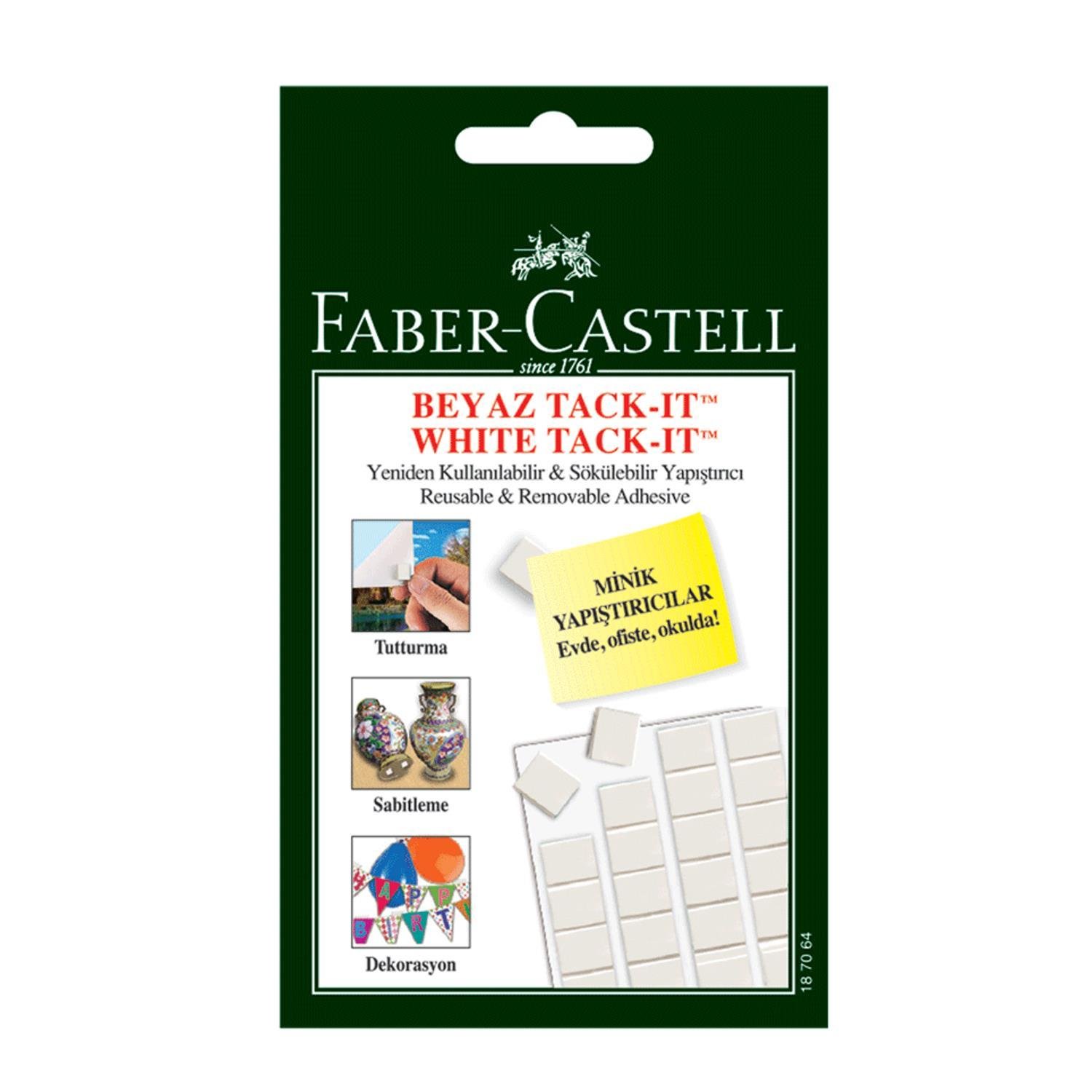 Faber-CastellFaber-Castell Tack-It Hamur Yapıştırıcı Beyaz 50 gr