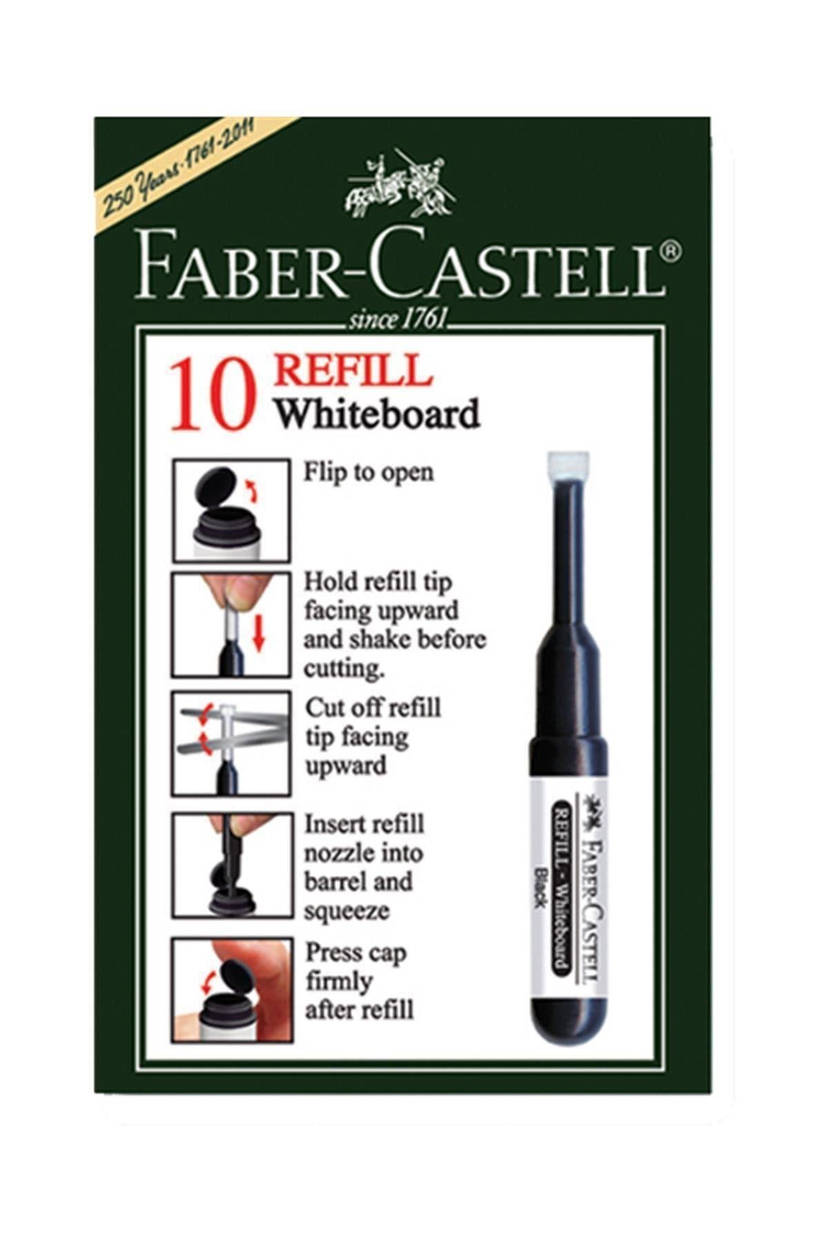 Faber-CastellFaber-Castell Tahta Kalemi Mürekkebi Refili Siyah