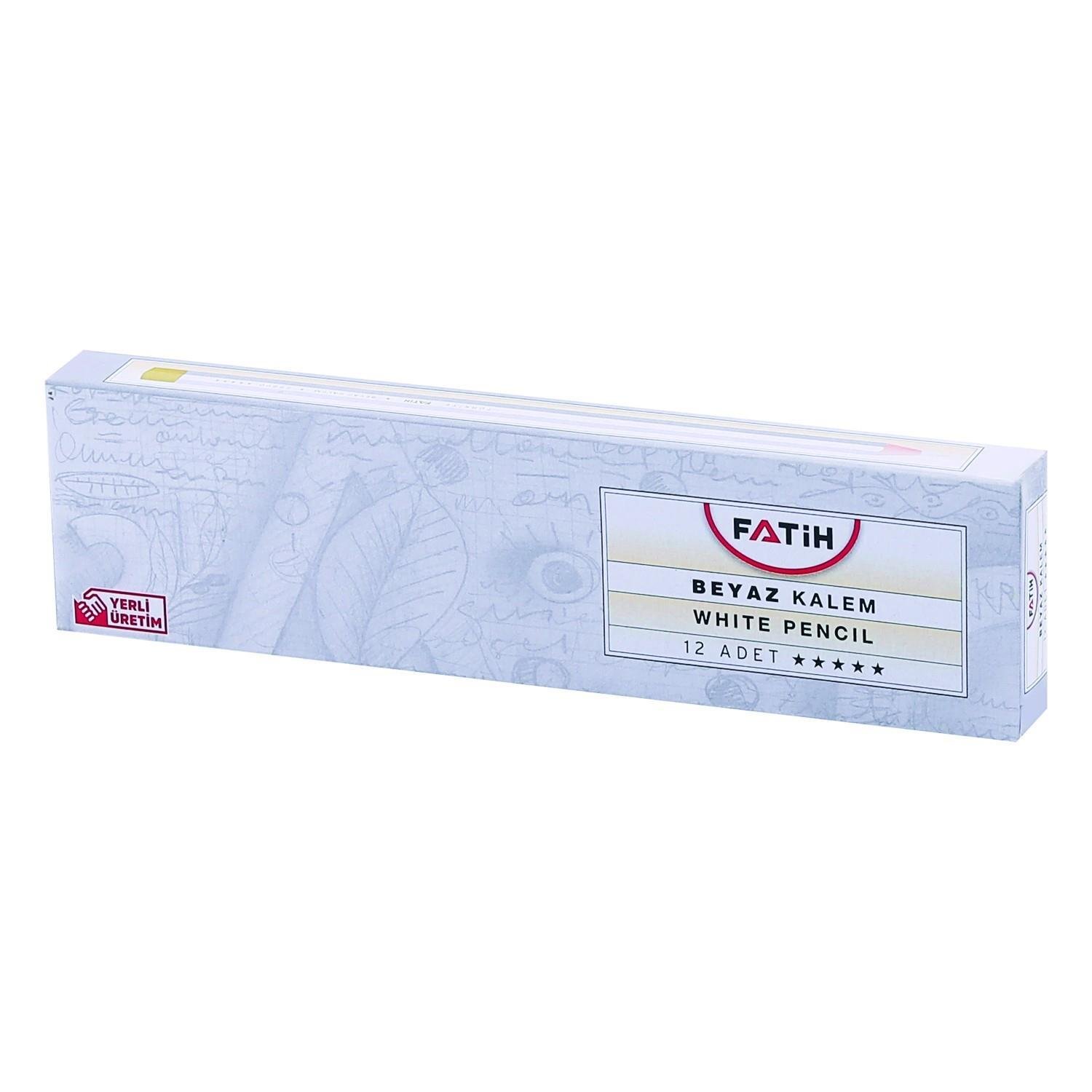 FATİHFatih Beyaz Tekstil Kopya Kalemi 12 Adet