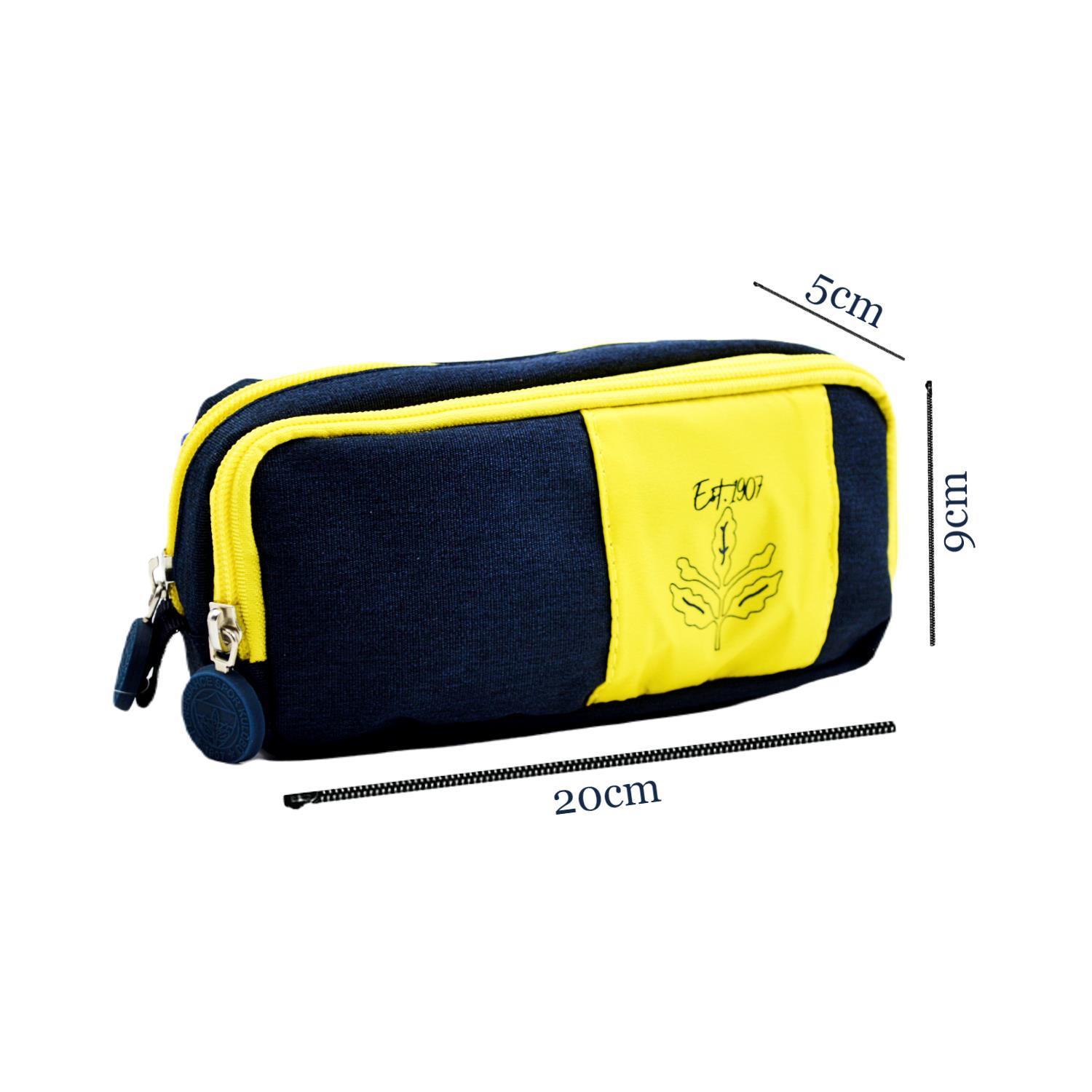 FenerbahçeFenerbahçe 2 Bölmeli Paraşüt Kumaş Bant Detaylı Fenerbahçe Kalemlik 23704