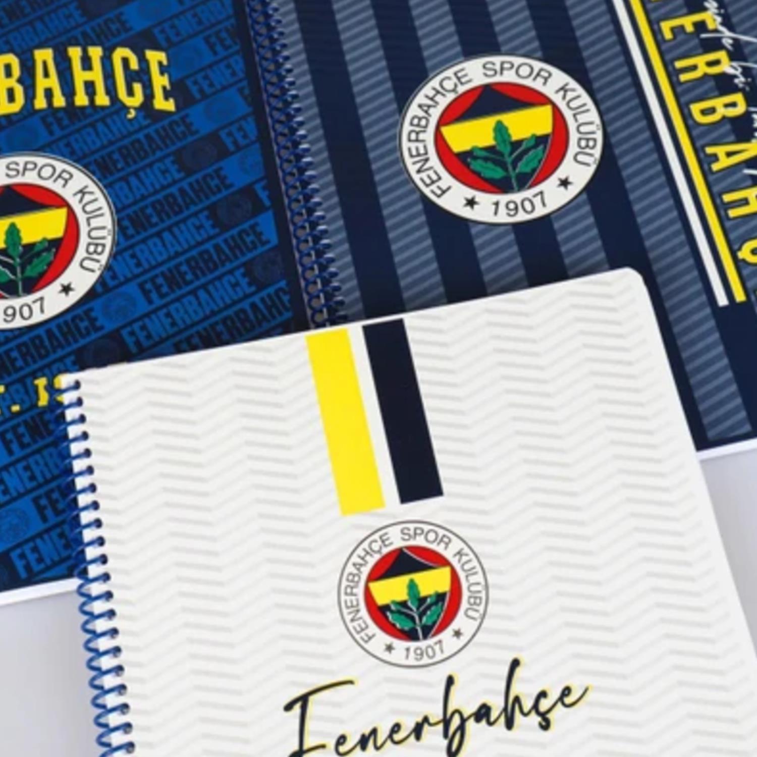 FenerbahçeFenerbahçe A4 72 Yaprak Karton Kapak Spiralli Defter Kareli (594567) 1 Adet