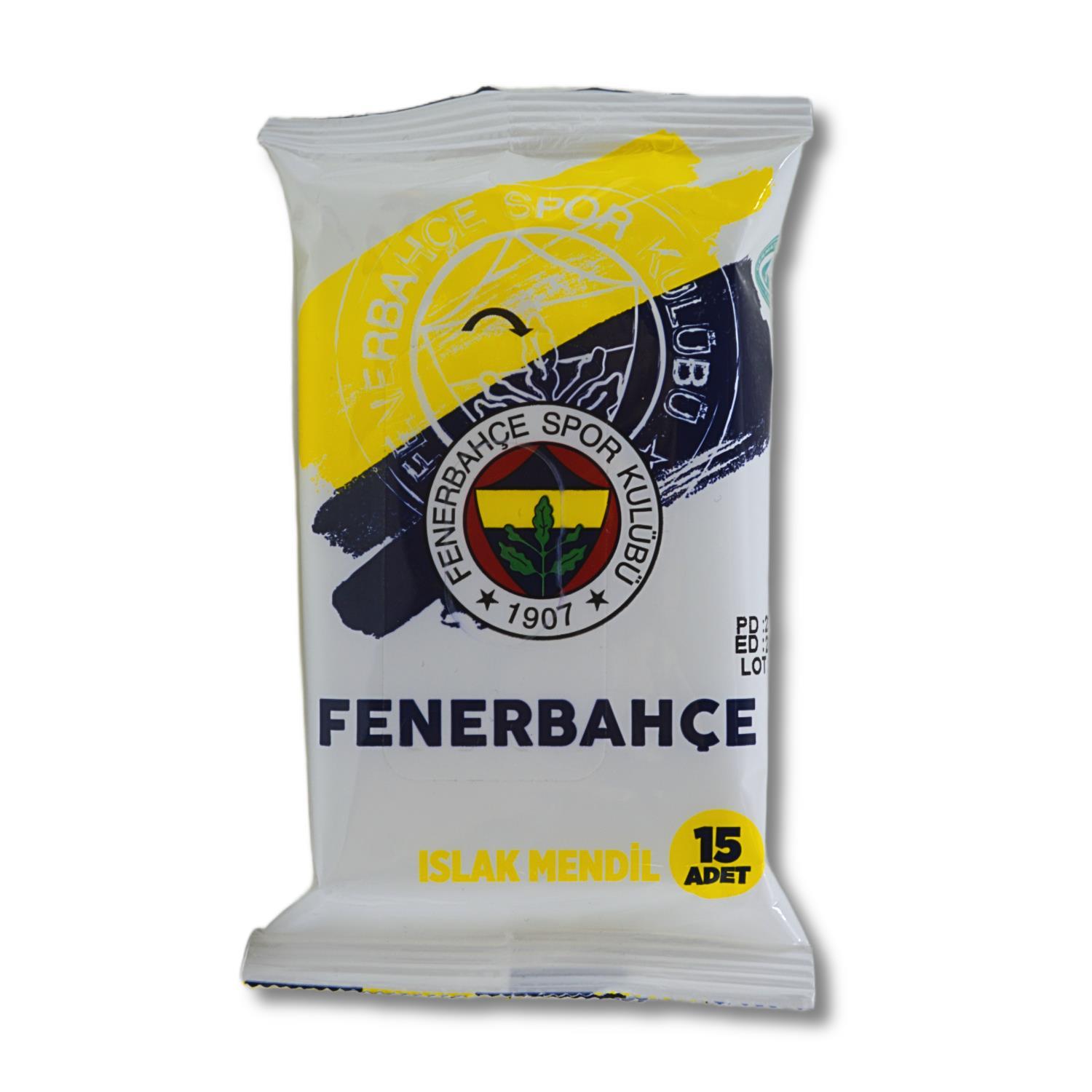 FenerbahçeFenerbahçe Islak Cep Mendili 15 Yaprak (609023) 1 Adet