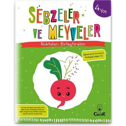 FLOKİ ÇOCUKFloki Çocuk 4+ Noktaları Birleştirelim SEBZELER ve MEYVELER - Ayşen Oy KTP