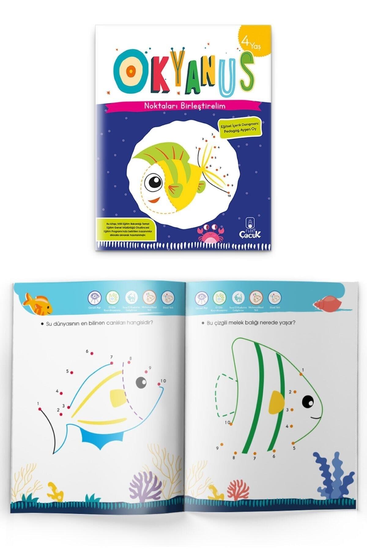 FLOKİ ÇOCUKFloki Çocuk 4+ Noktaları Birleştirelim OKYANUS- Ayşen Oy KTP