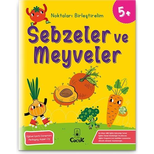 FLOKİ ÇOCUKFloki Çocuk 5+ Yaş Noktaları Birleştirelim Sebzeler ve Meyveler - Ayşen Oy KTP