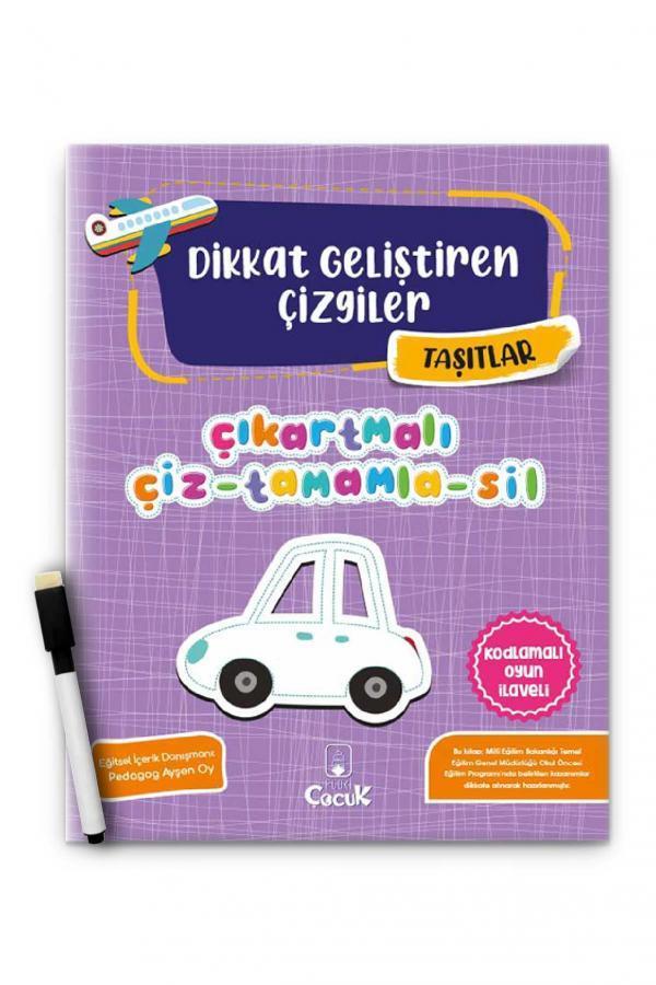 FLOKİ ÇOCUKFloki Çocuk Dikkat Geliştiren Çizgiler Taşıtlar - Ayşen Oy KTP