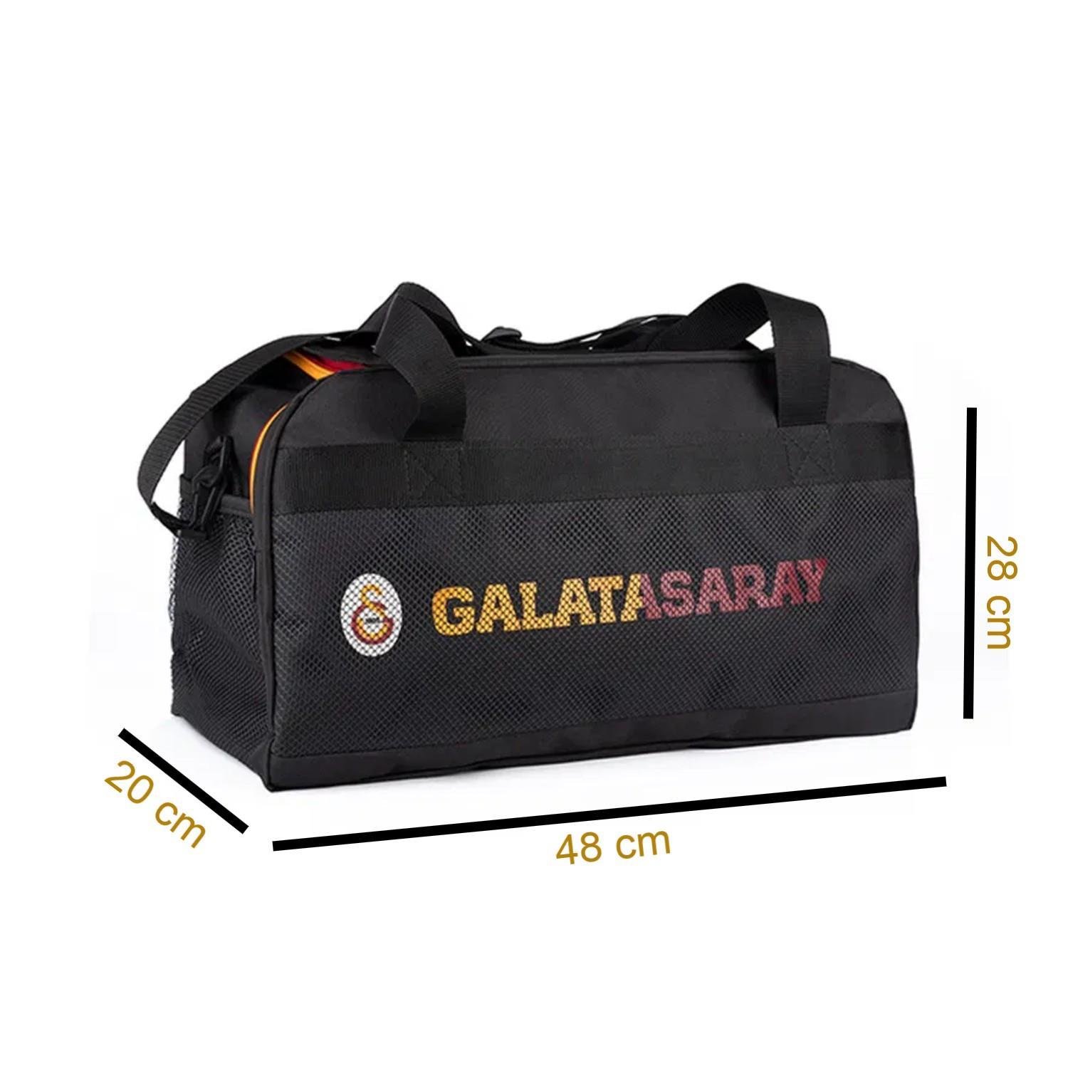 GalatasarayGalatasaray 2 Bölmeli File Garni Detaylı Spor Çantası (25564)