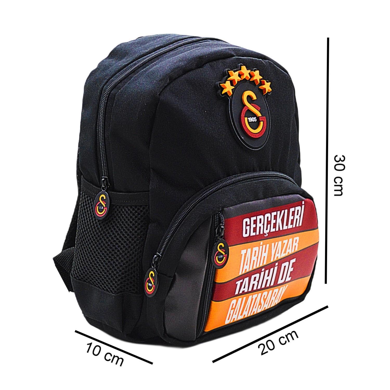 GalatasarayGalatasaray 3 Bölmeli 5 Yıldızlı Gerçekleri Tarih Yazar Suni Deri Yüzey Anaokulu Çantası (25688)