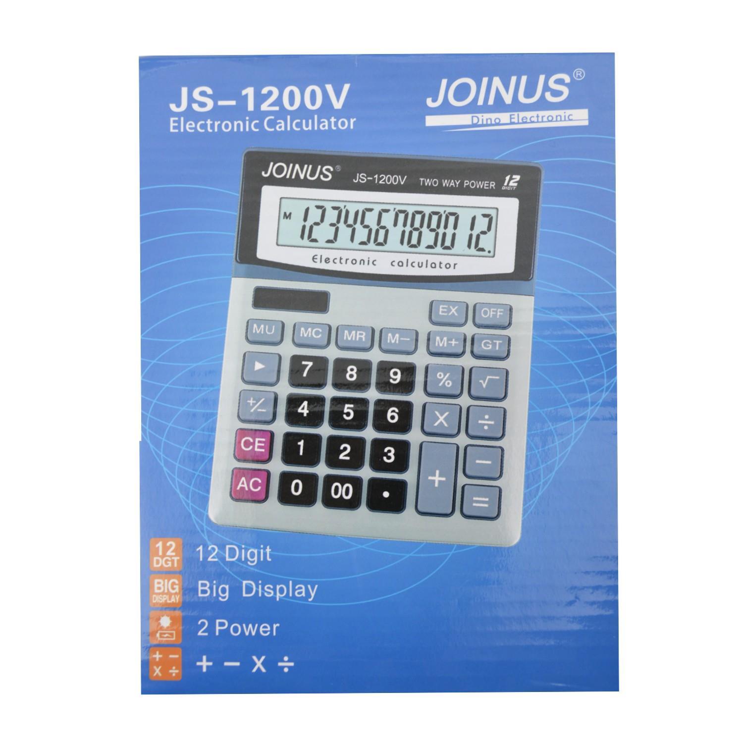 Gen-OfGen-Of 12 Haneli Masaüstü Hesap Makinesi (JS-1200V)