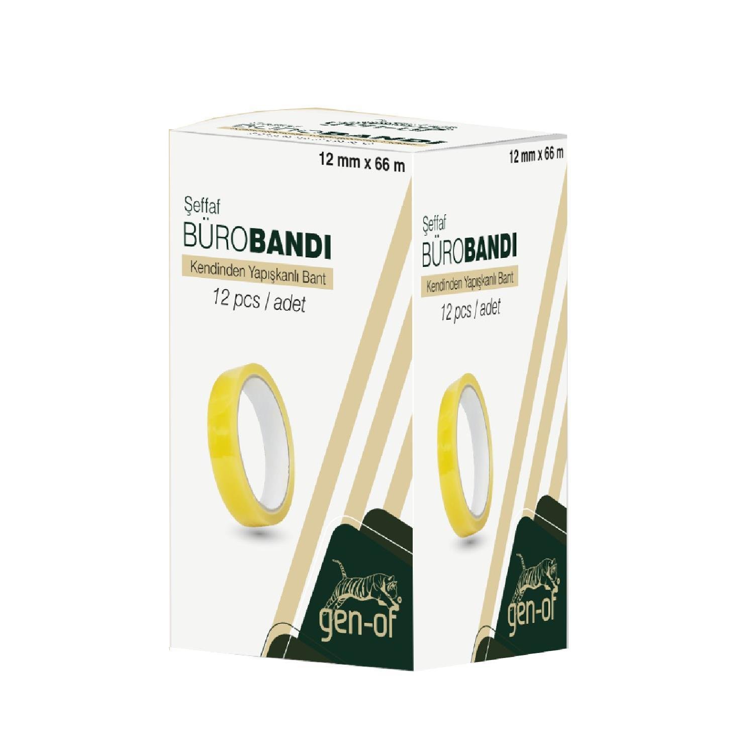 Gen-OfGen-Of 12x66 Selefon Bant 12 Adet 