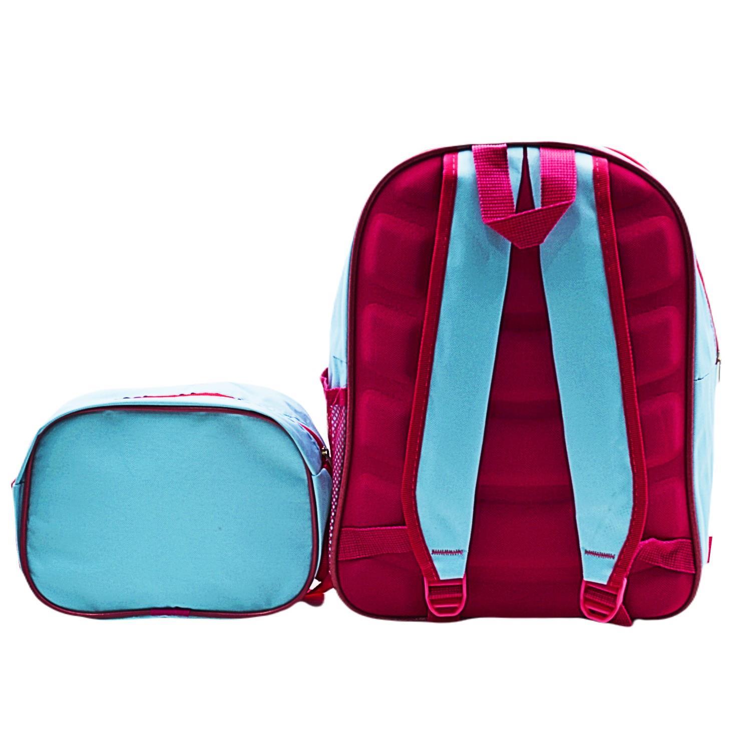 Gen-OfGen-Of 2 Bölmeli Kelebek Okul Sırt Çantası Ve Beslenme Çantası Turkuaz KOD:1308