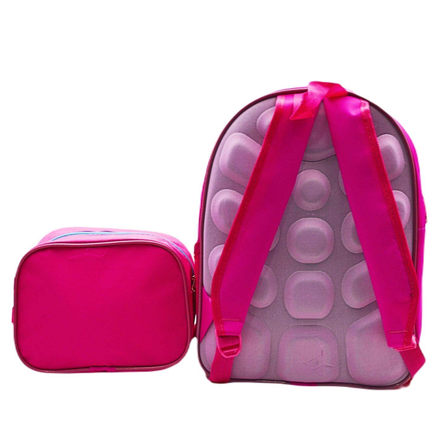 Gen-OfGen-Of 2 Bölmeli Unicorn İlkokul Okul Sırt Çantası Ve Beslenme Çantası Pembe KOD:1308