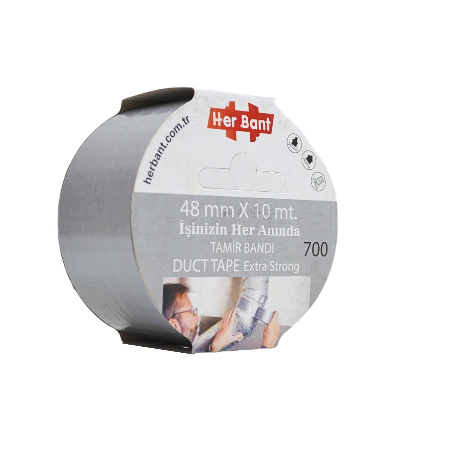 Gen-OfGen-Of 700 Tamir Bantı 48mmx10m Gri 1 Adet