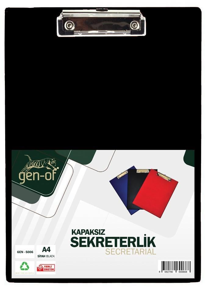 Gen-OfGen-Of A4 Kapaklı Sekreterlik Mavi Siyah Kırmızı
