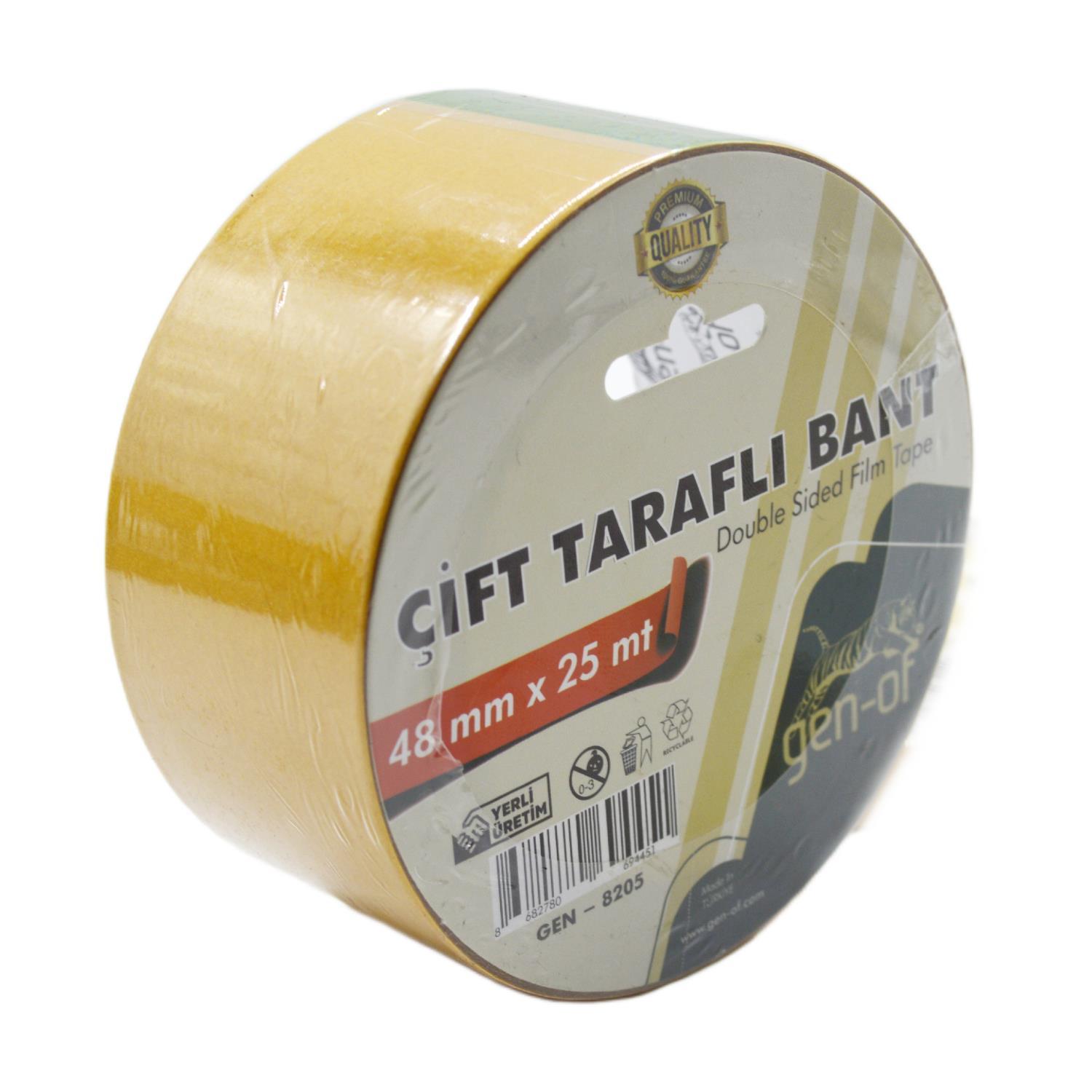 Gen-OfGen-Of Çift Taraflı Bant 48x25 m (GEN-8205)