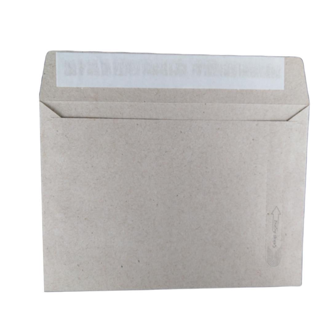 Gen-OfGen-Of Kraft Kare Mektup Zarfı 114x162mm 70Gr Silikonlu 500lü
