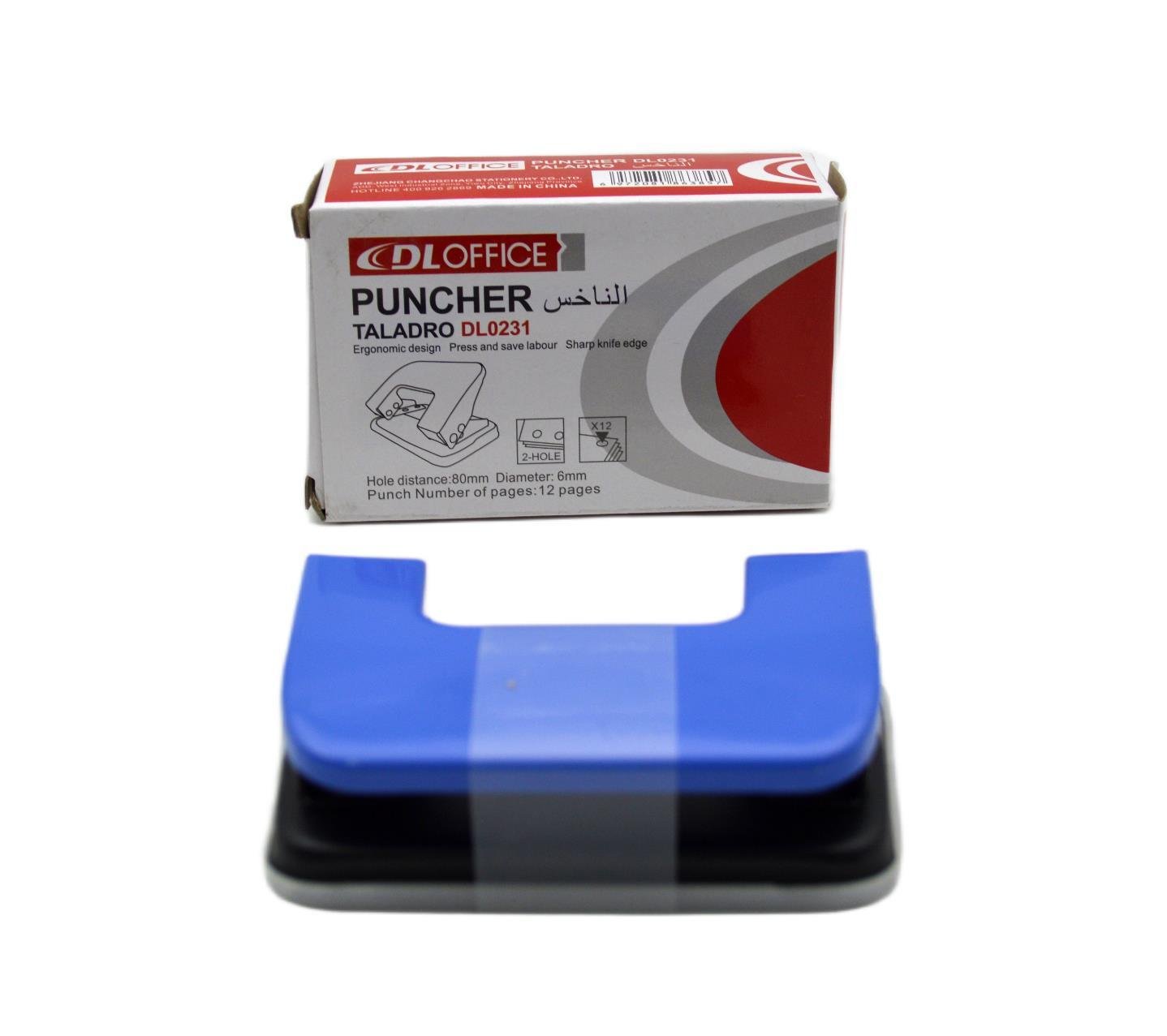 Gen-OfGen-Of Küçük Boy Delgeç 12 Yaprak Kapasiteli (DL-0231) Mavi