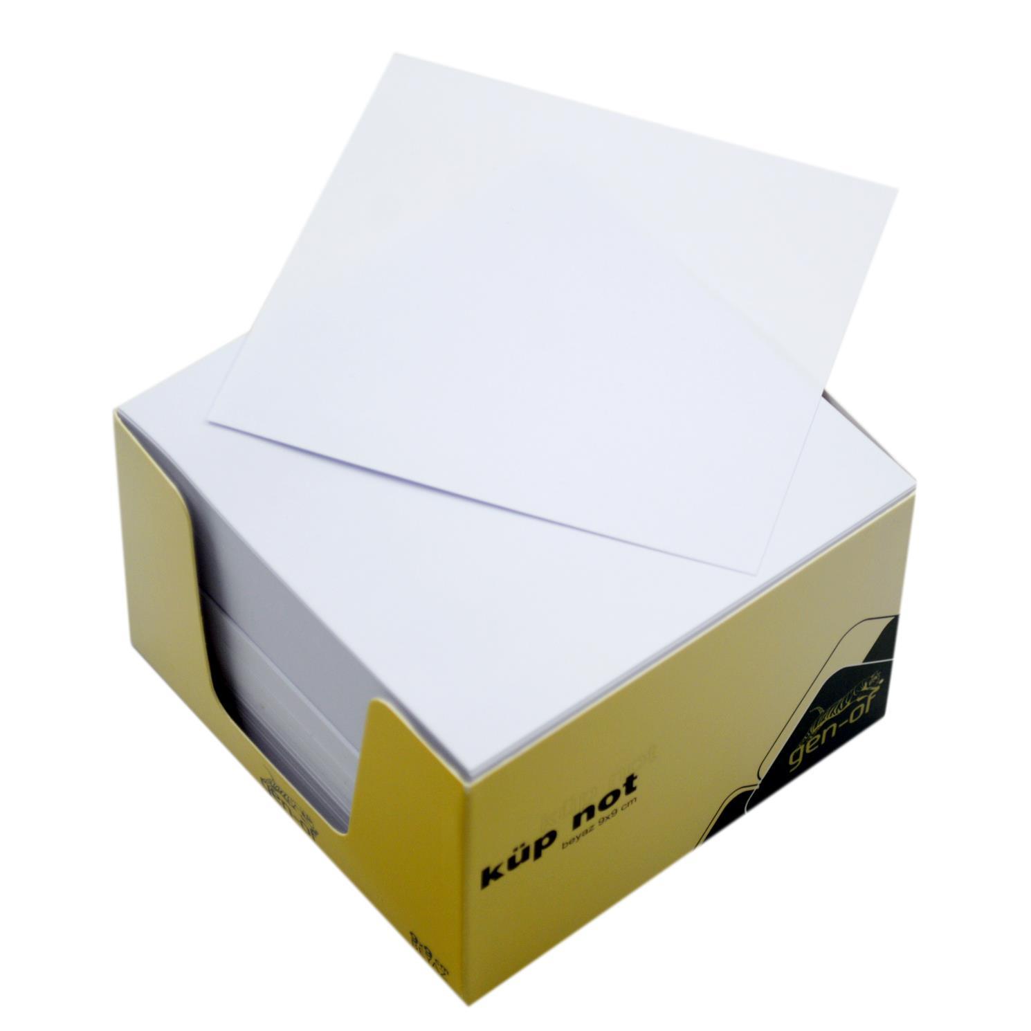 Gen-OfGen-Of Kutulu Beyaz Küp Not 80 gr 9x9 cm 650 Yaprak (GEN-9101)