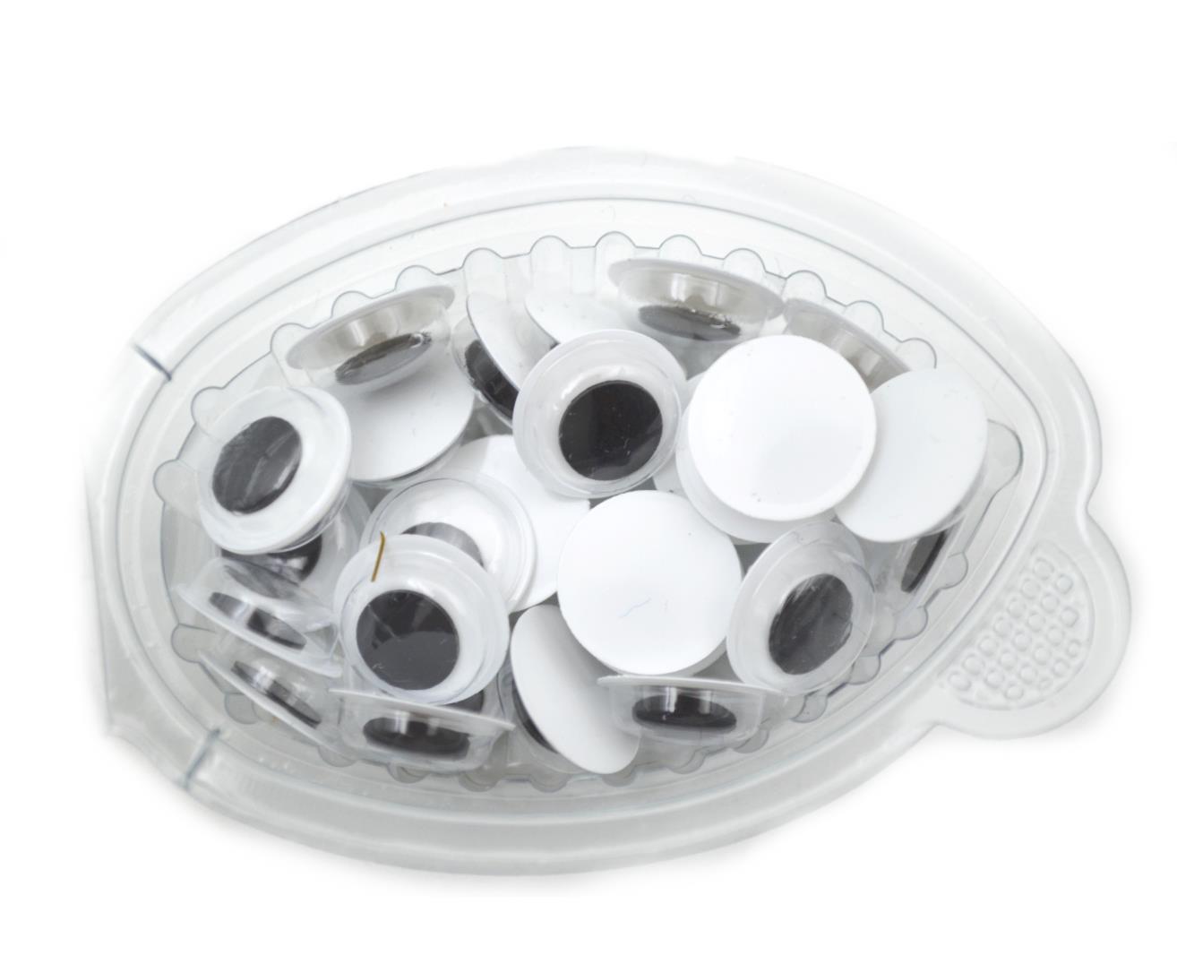 Gen-OfGen-Of Oynar Göz Siyah Beyaz 8 mm Gen-7208