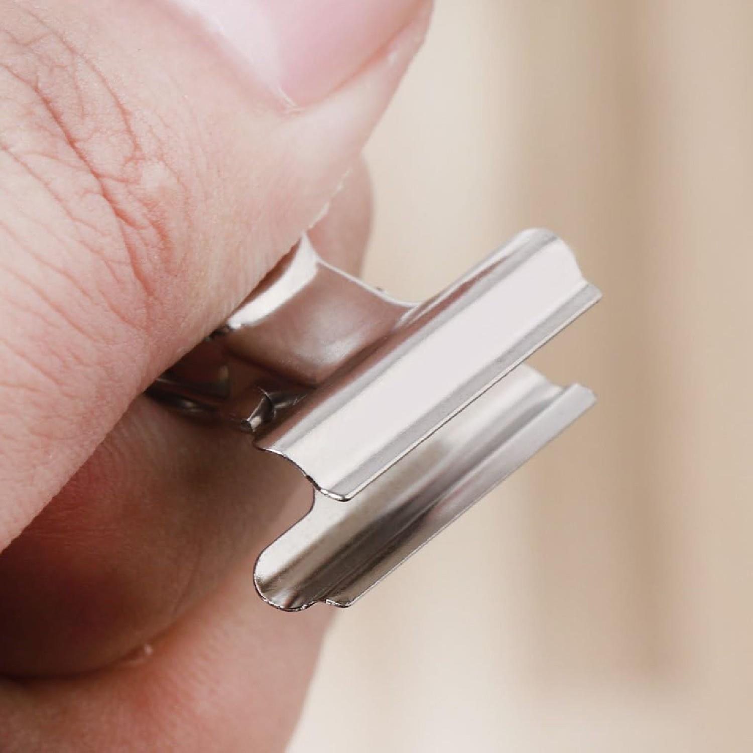 Gen-OfGen-Of Round Clips 75 mm Metal Maşa Kıskaç Adet (B2001)