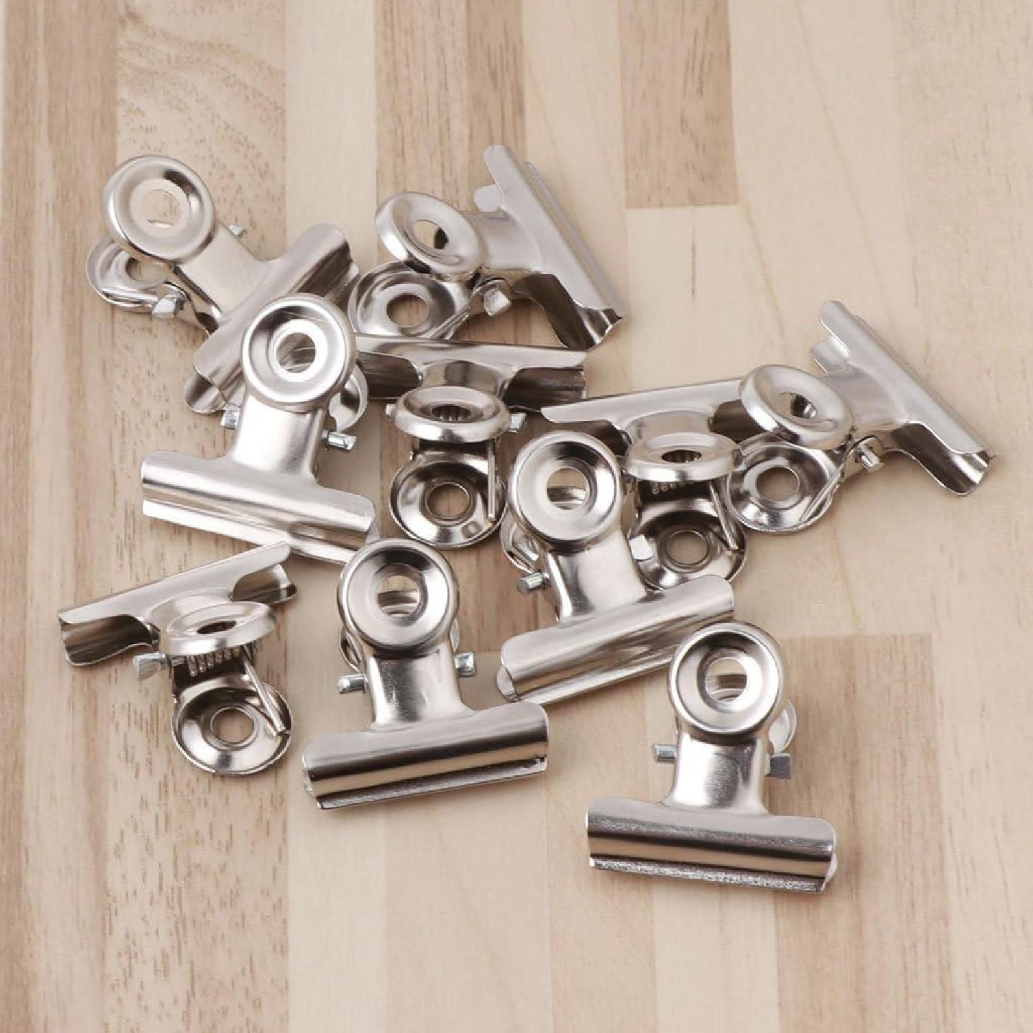 Gen-OfGen-Of Round Clips 75 mm Metal Maşa Kıskaç Adet (B2001)