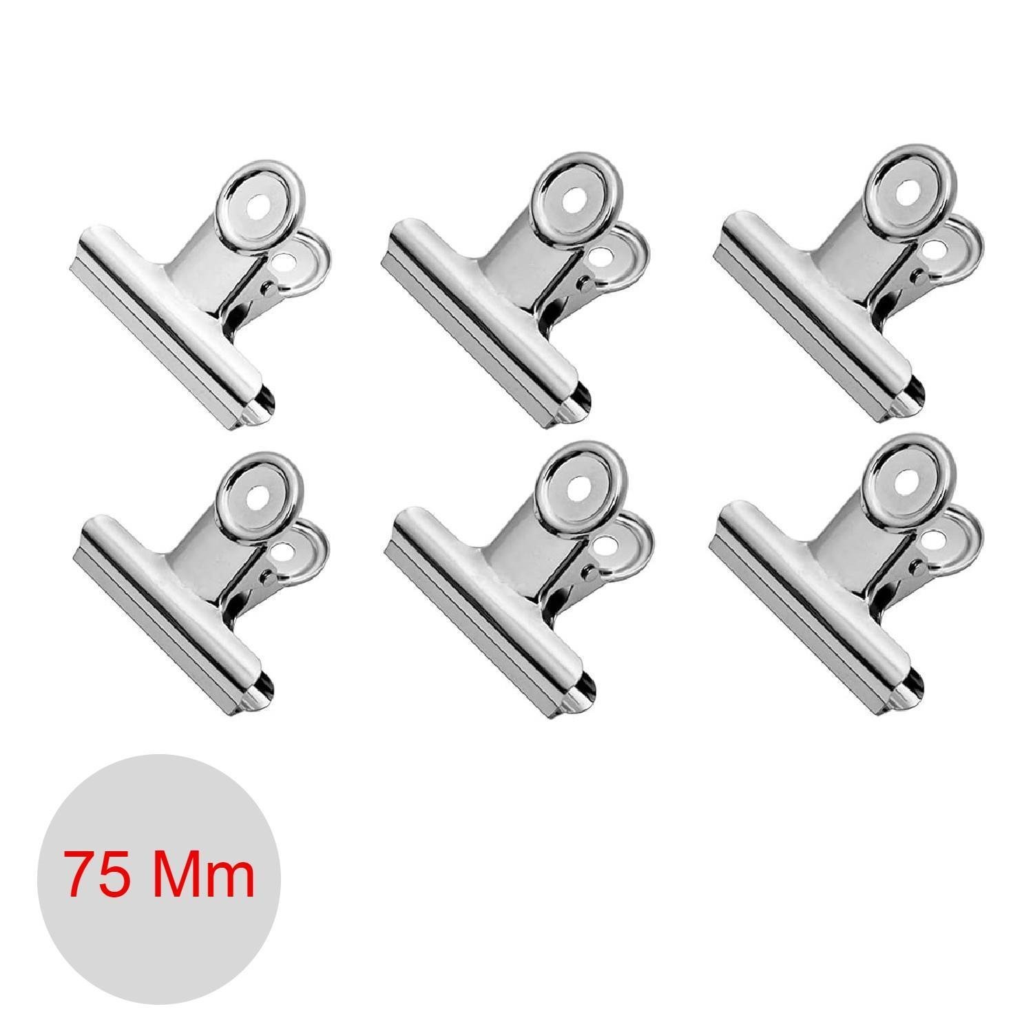 Gen-OfGen-Of Round Clips 75 mm Metal Maşa Kıskaç Adet (B2001)