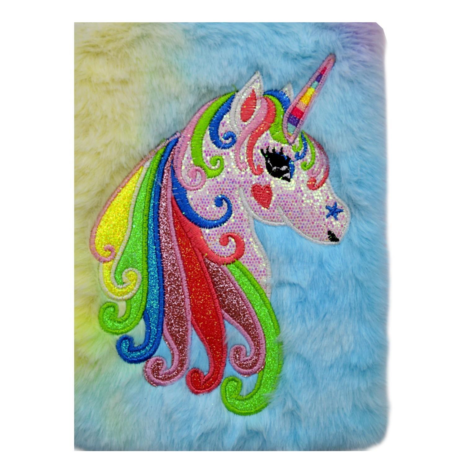 Gen-OfGen-Of Unicorn Peluş Hatıra Ve Not Defteri A5 Çizgili 80 Yaprak (PD102)