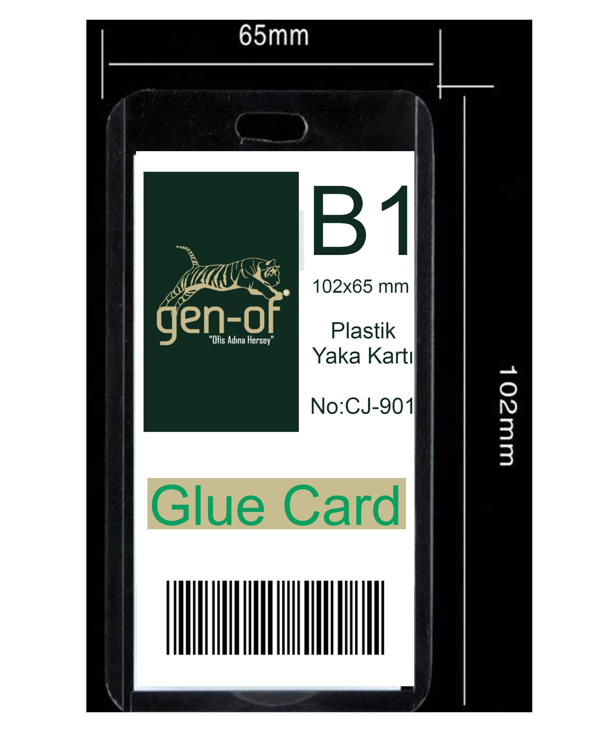 LİNEAGen-Of Yaka Kartı Dikey Yatay B1 A1 A2 A6 Seçenekli