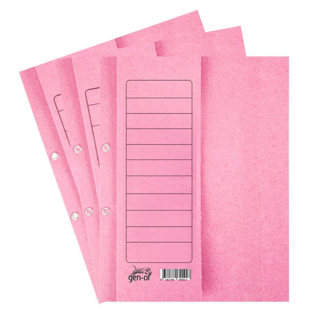 Gen-OfGen-Of Yarım Kapak Karton Kapsül Dosya 50'li Pembe