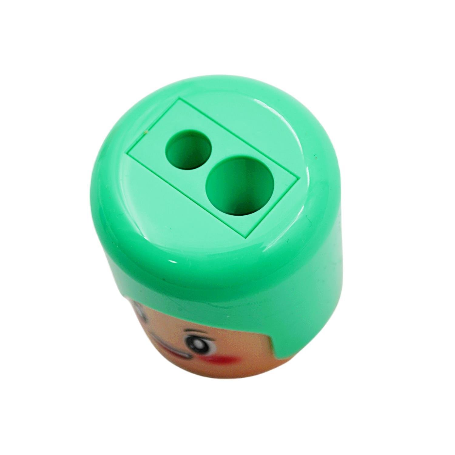 Gen-OfGen-Of Yüz Figürlü Çift Delikli Kalemtıraş (XL-388)