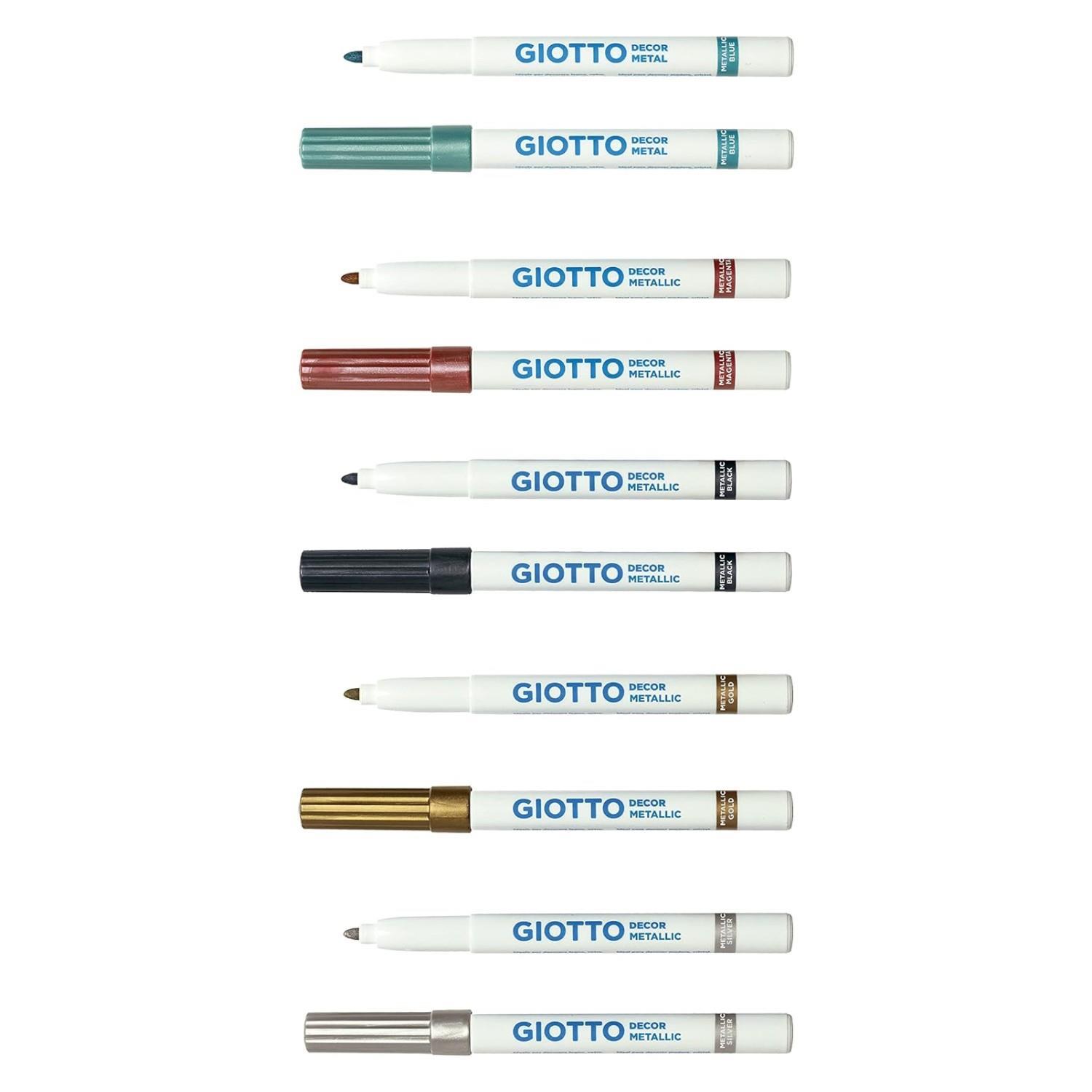 GiottoGiotto Decor Metal Paint Marker 5 Renk (452900) (FLA1)
