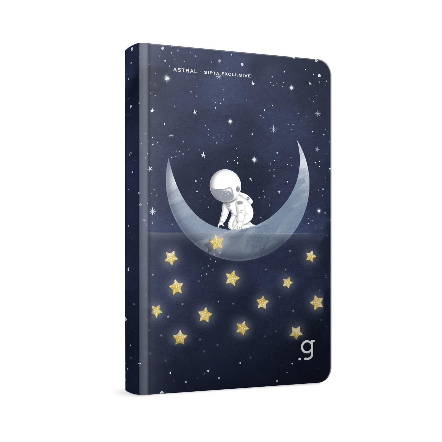 GıptaGıpta Astral Sert Kapak Dikişli 13x21 96 Yaprak Not Defteri Çizgili (7364)