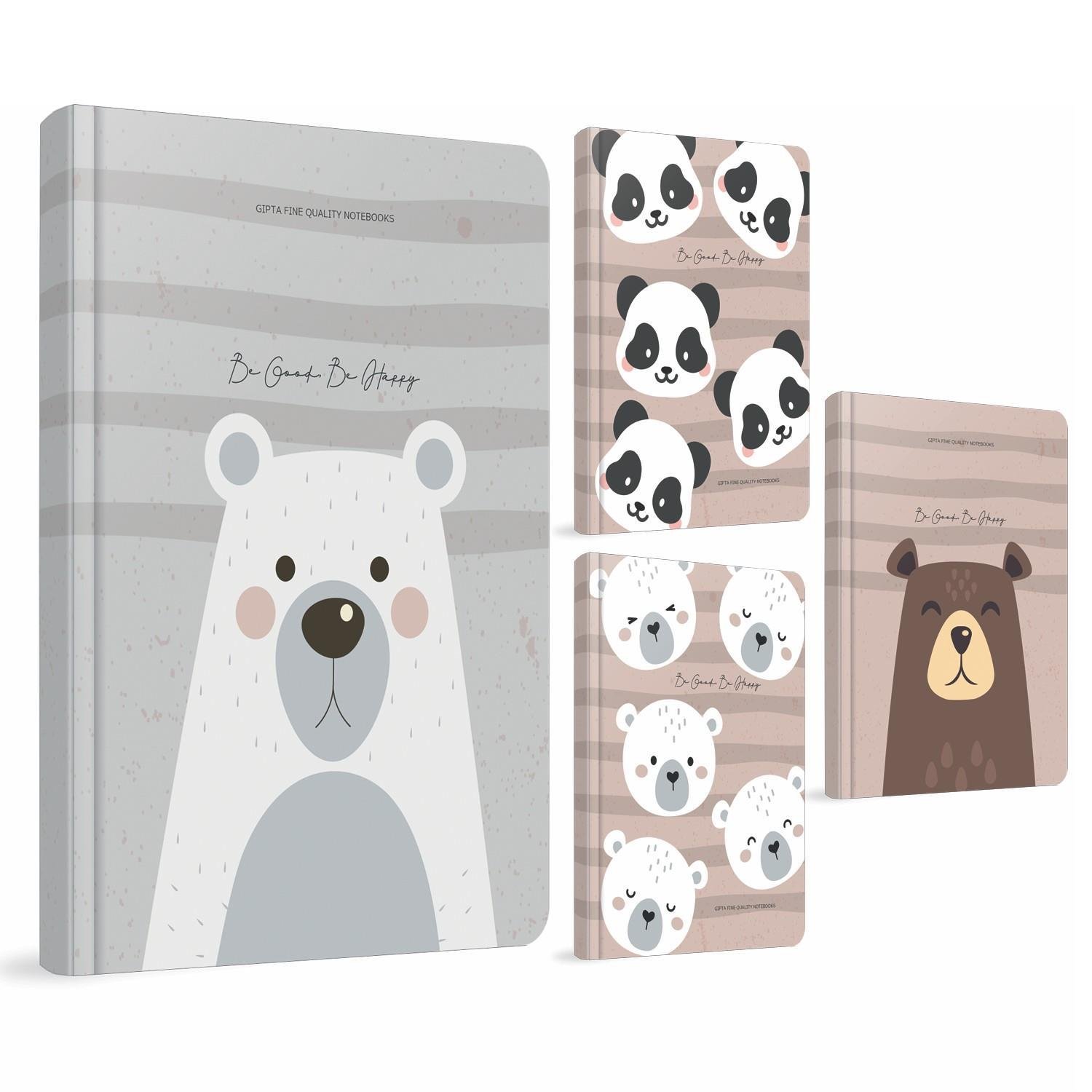 GıptaGıpta Be Good Sert Kapak İplik Dikişli Defter 13x21120 Yaprak Çizgili (7251)