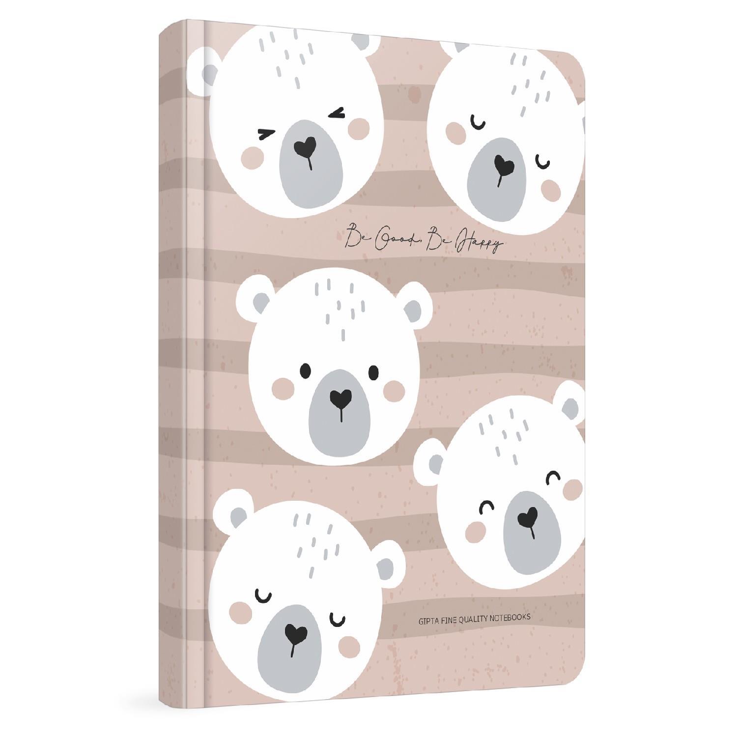 GıptaGıpta Be Good Sert Kapak İplik Dikişli Defter 13x21120 Yaprak Çizgili (7251)