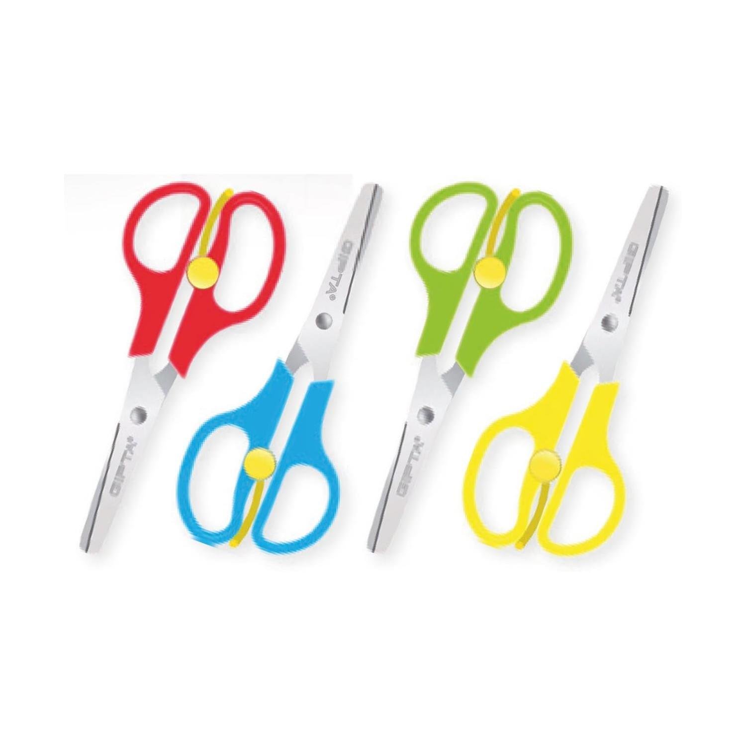 GIPTAGıpta Çocuk Makası Küt Uç Plastik Gövde Yaylı K703