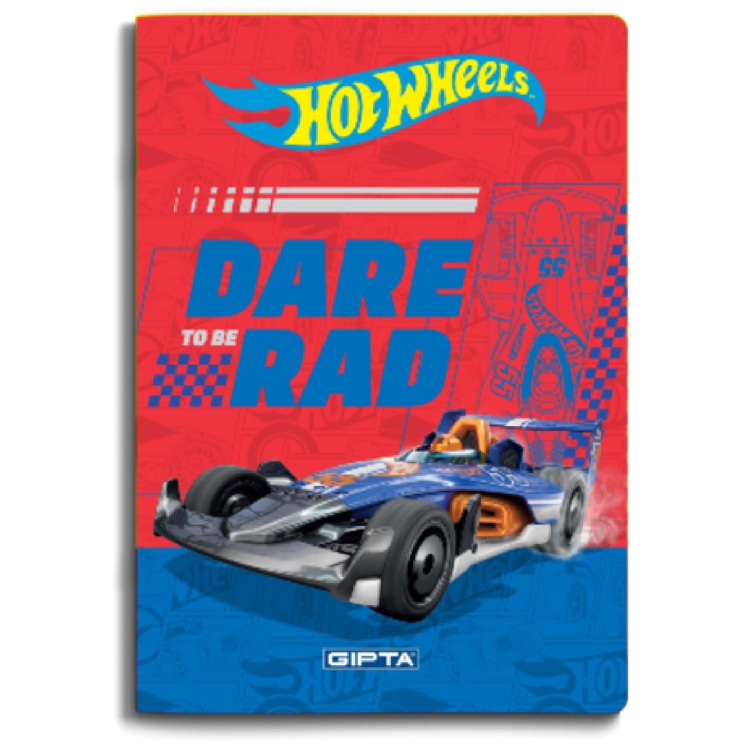 GıptaGıpta Hot Wheels Karton Kapak Dikişli Not Defteri A6 48 Yaprak Çizgili (5443)