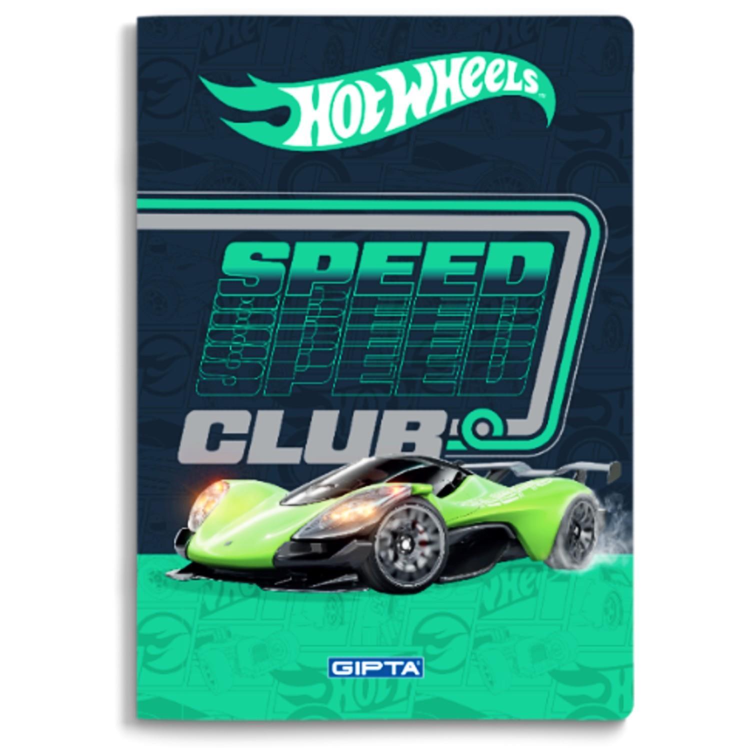 GıptaGıpta Hot Wheels Karton Kapak Dikişli Not Defteri A6 48 Yaprak Çizgili (5443)