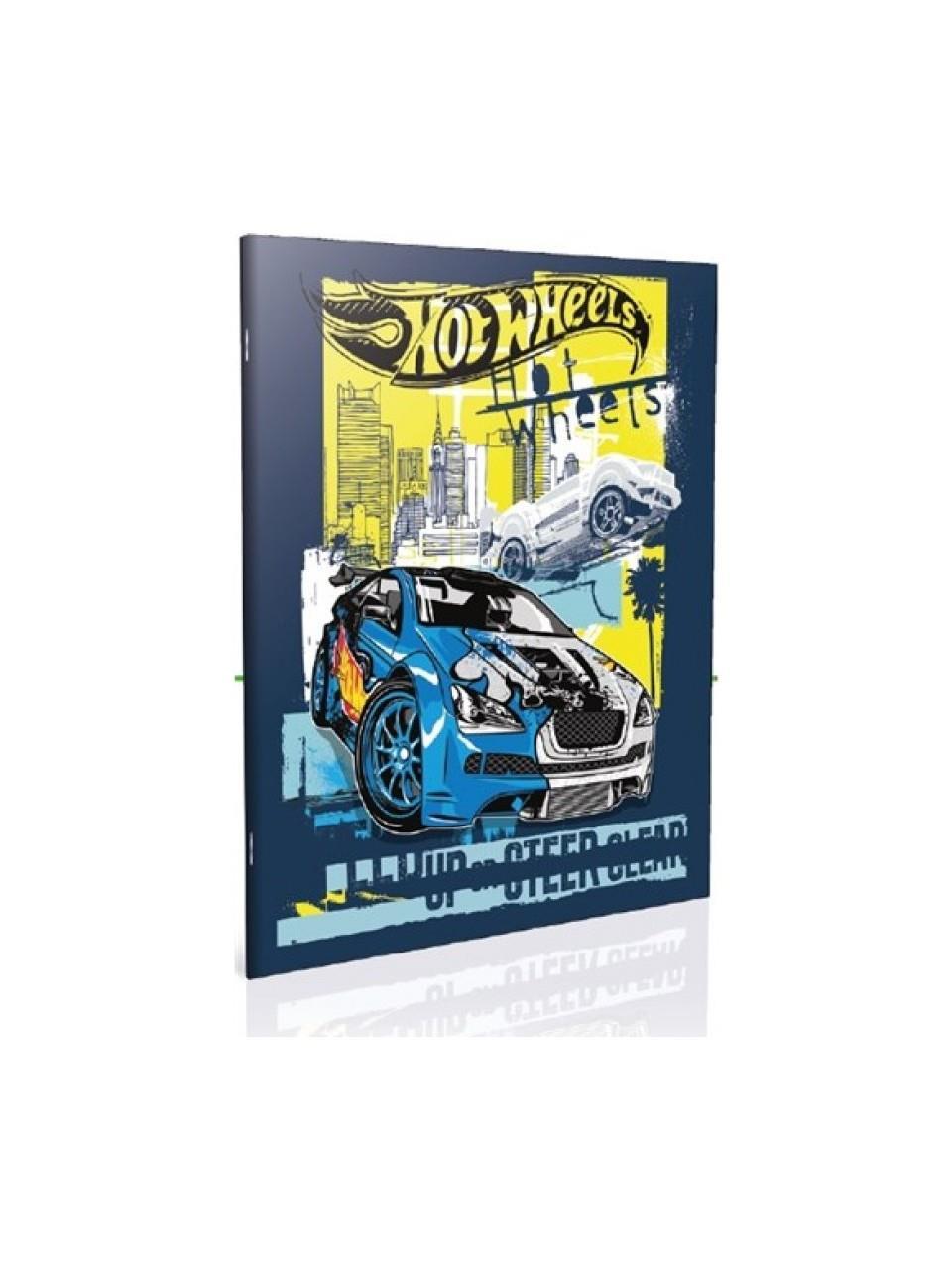 GıptaGıpta Hot Wheels Spiralli A6 80 Yp. Karton Kapak Çizgili Not Defteri (5395)