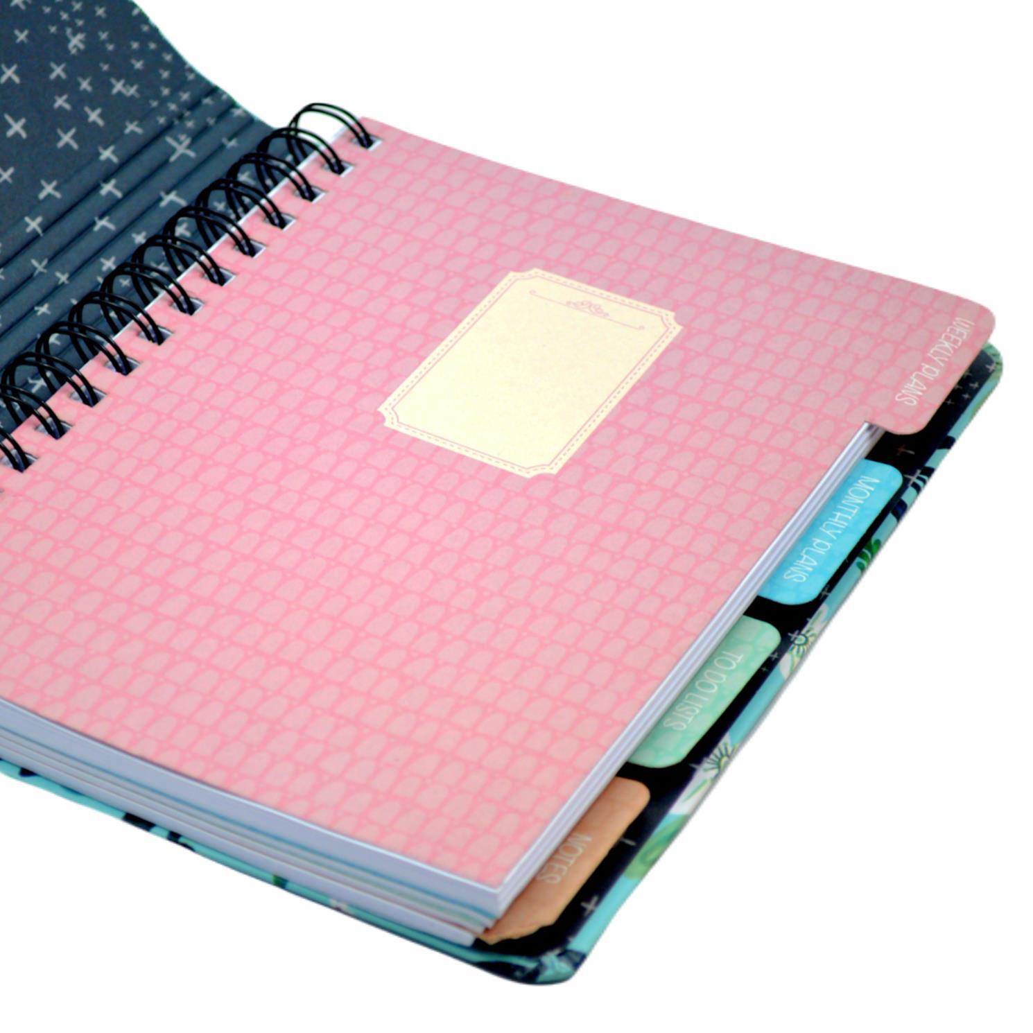 GıptaGıpta Plan&Shine Spiralli Sert Kapak Defter Planner A5 120 Yaprak (5822) Model 1