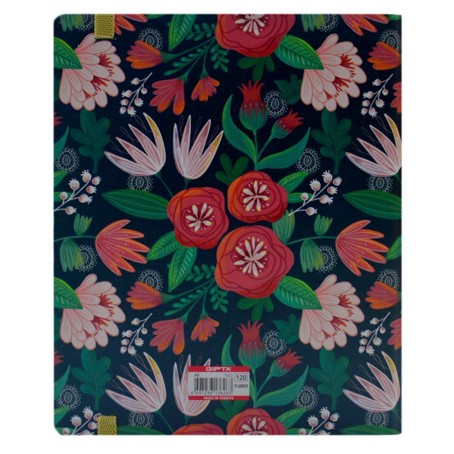 GıptaGıpta Plan&Shine Spiralli Sert Kapak Defter Planner A5 120 Yaprak (5822) Model 3