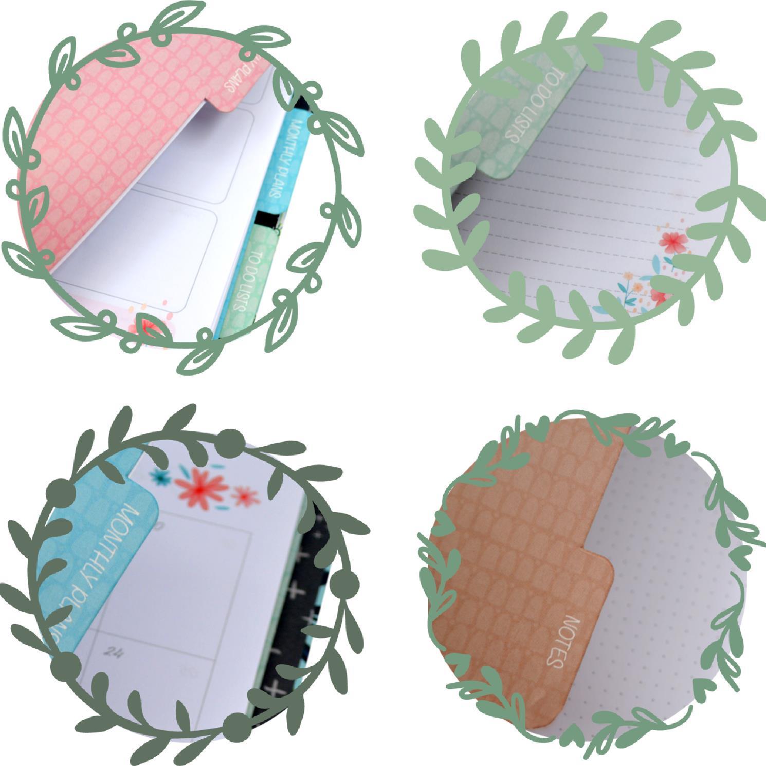 GıptaGıpta Plan&Shine Spiralli Sert Kapak Defter Planner A5 120 Yaprak (5822) Model 1