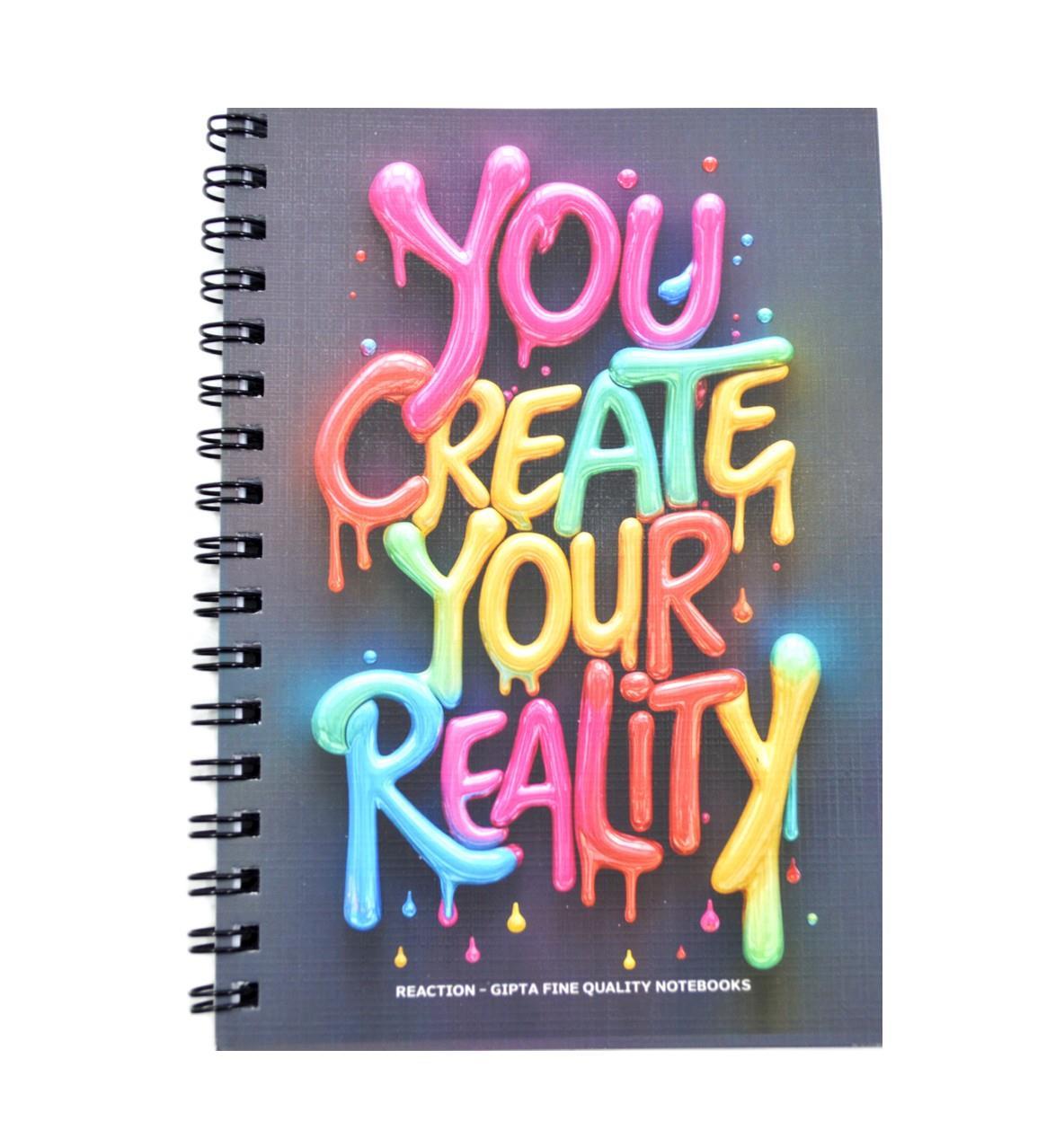 GIPTAGıpta Pro Block Yaprak Karton Kapak Spiralli Not Defteri A6 80 Çizgisiz (7677)