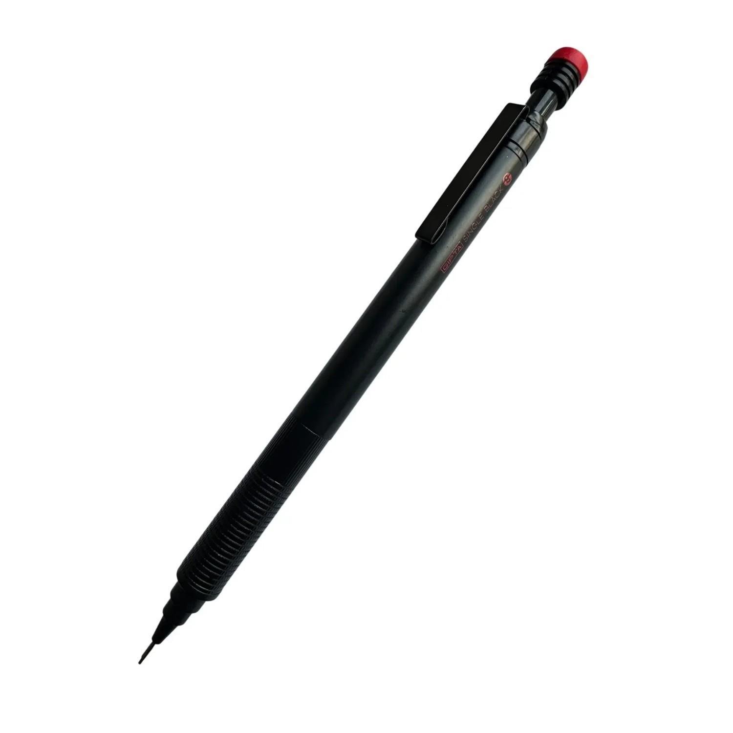 GıptaGıpta Single Black Serisi Versatil Uçlu Kalem 0.7 (K1962) Siyah